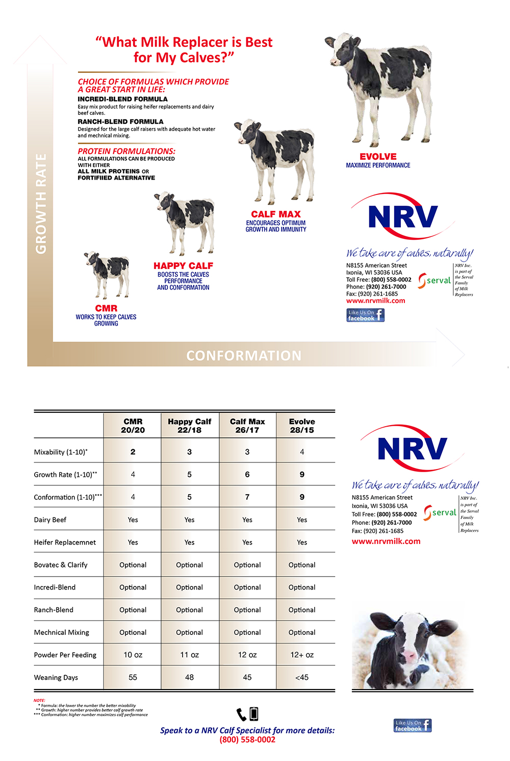 Beef Calf Growth Chart
